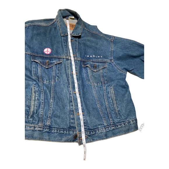 Vintage John Lennon Imagine denim jacket. VERY RARE! Excellent cond./never worn. - Picture 4 of 8